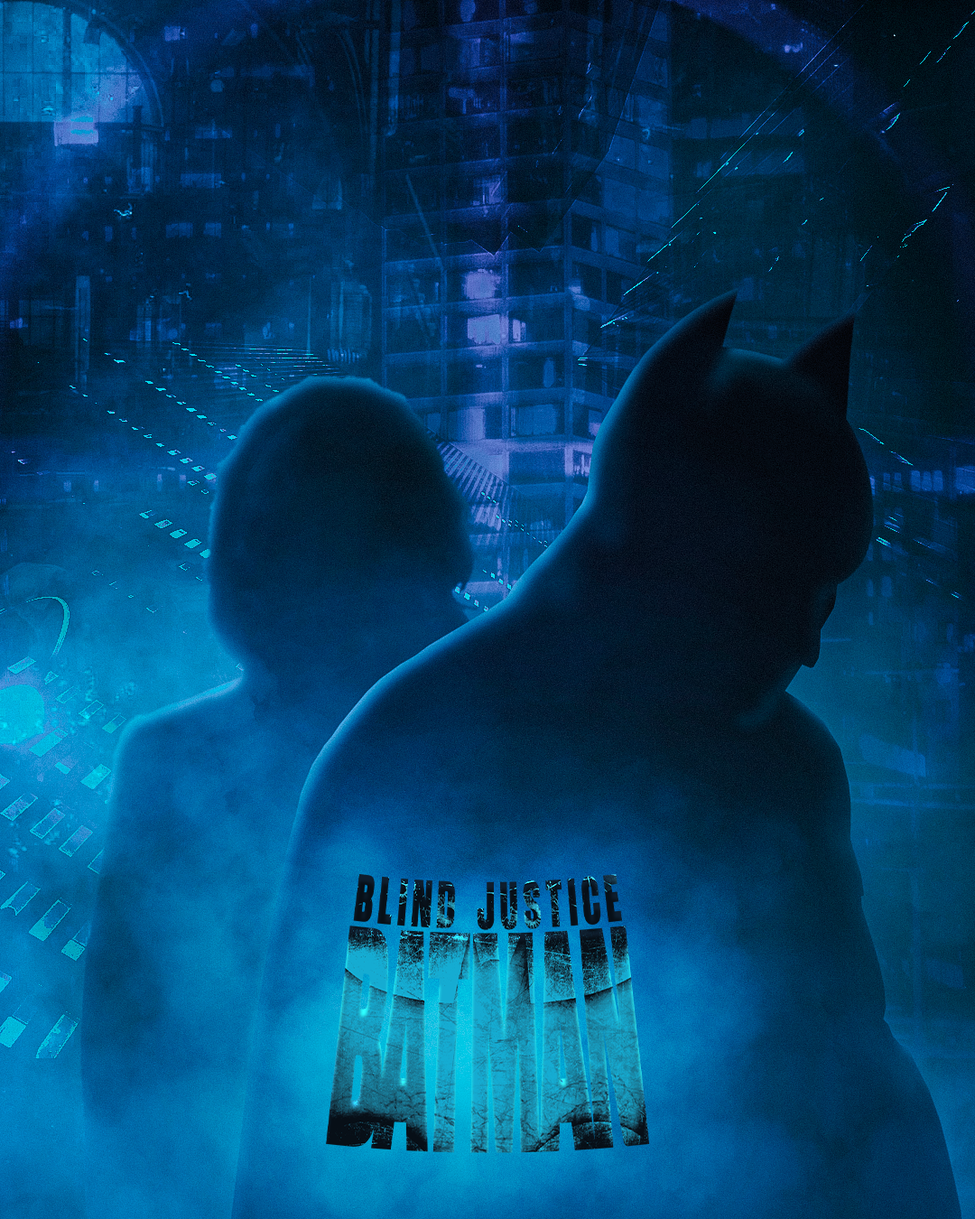 Batman Blind Justice Detective Thriller Concept Art