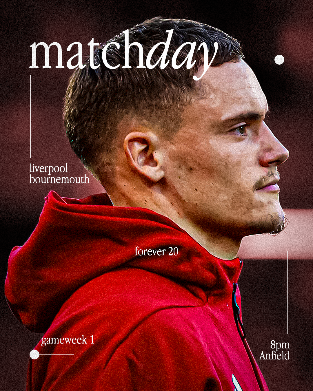 Florian Wirtz Liverpool Minimal Editorial Matchday