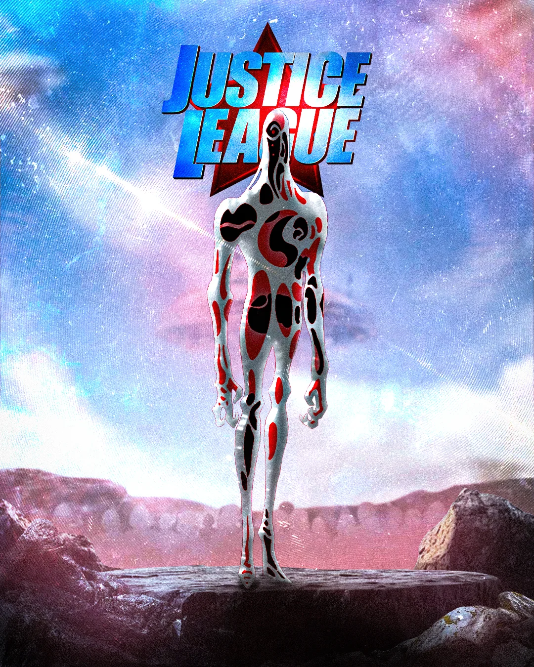 Justice League 2030 Genesis Climax Event Poster directed by Alex Garland