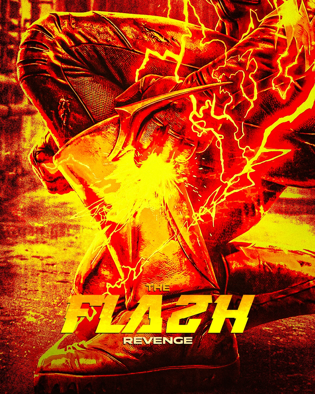 The Flash 2 Revenge 2032 Kinetic Pursuit Concept Poster