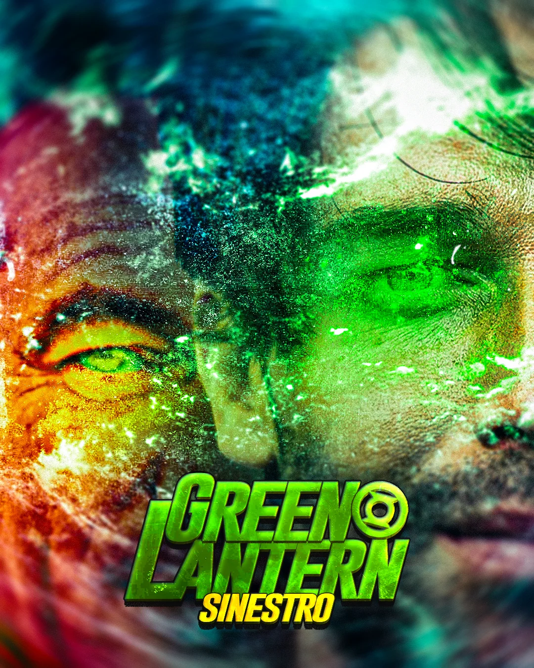 Green Lantern 2 Sinestro 2033 Galactic Interstellar War Poster
