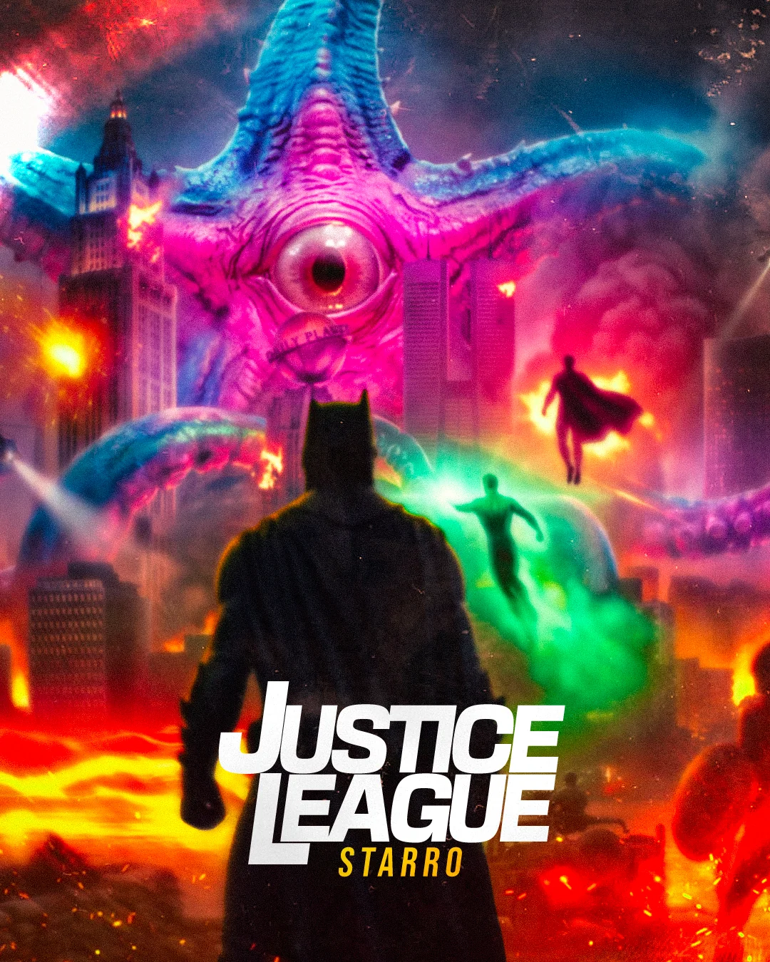 Justice League 2 Starro 2034 Planetary Crisis Climax Poster