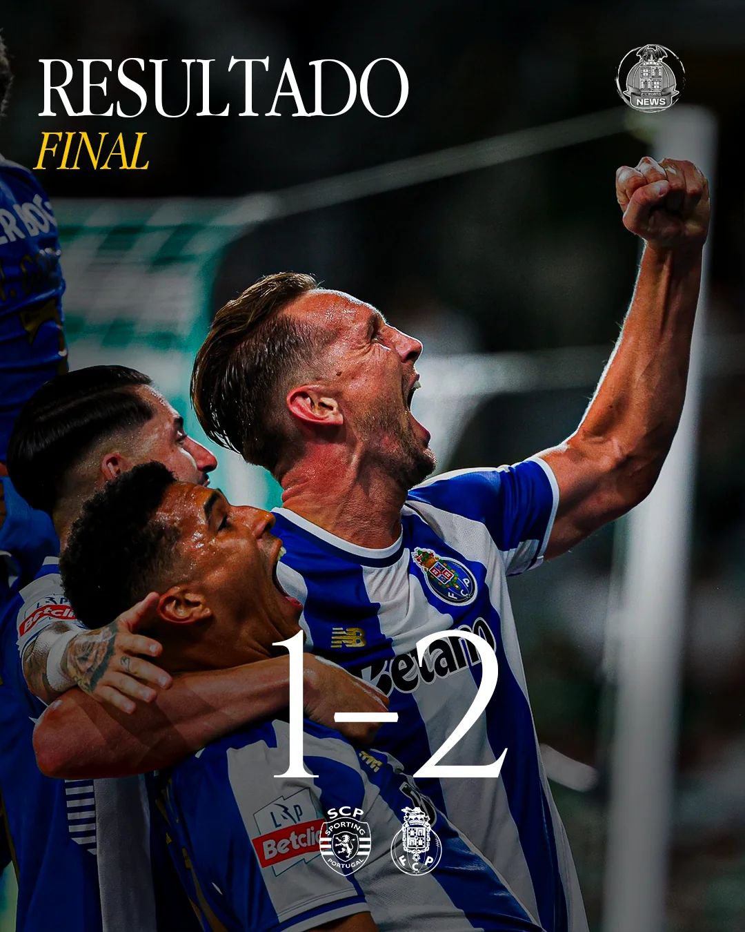 Resultado Final Matchday Full Time Graphic