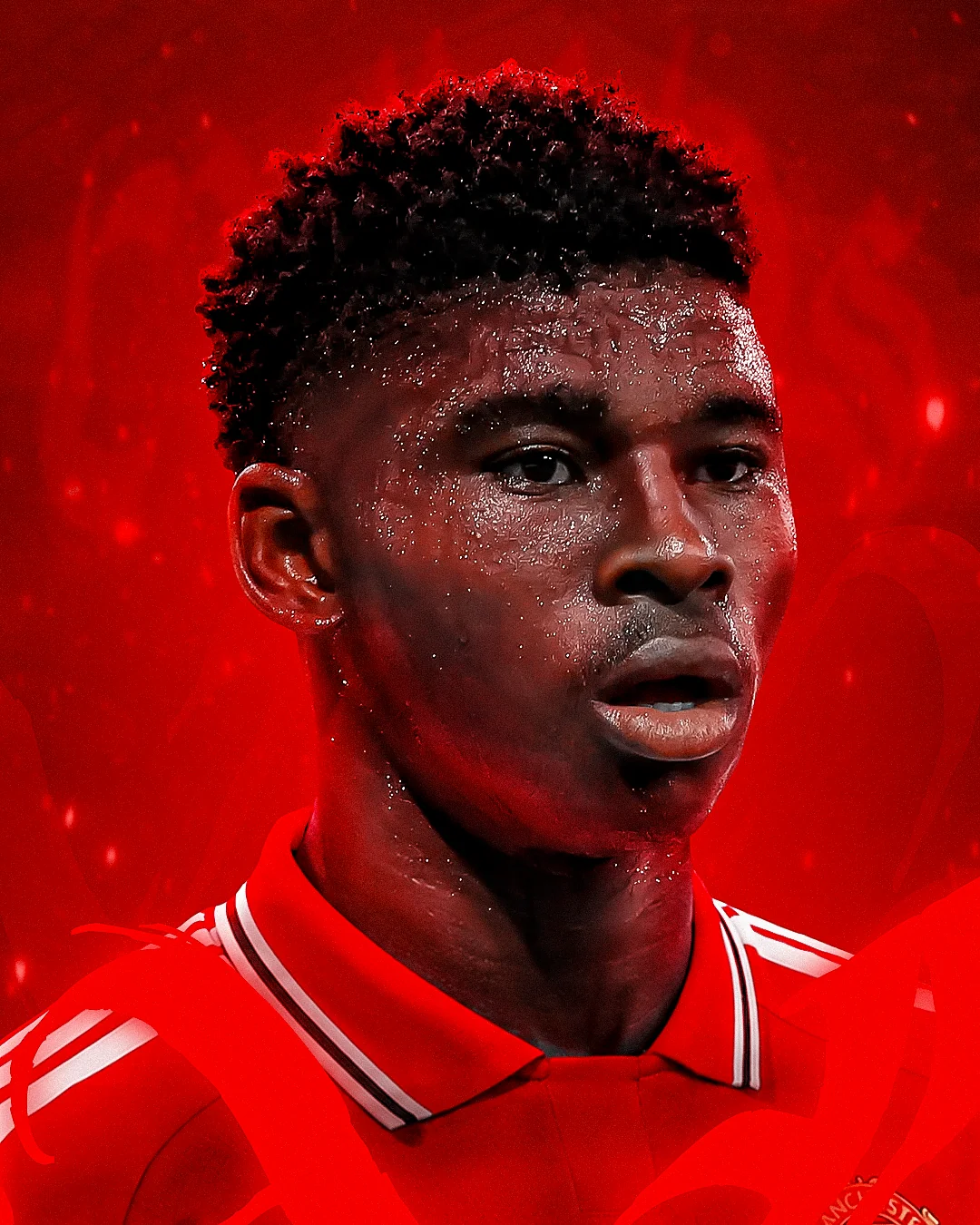 Carlos Baleba Manchester United Transfer Visual Concept