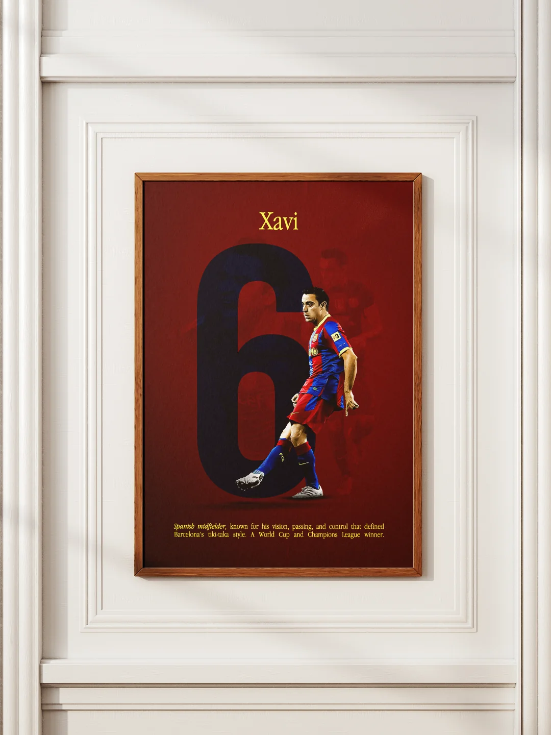 Xavi Number 6 Gallery Mockup