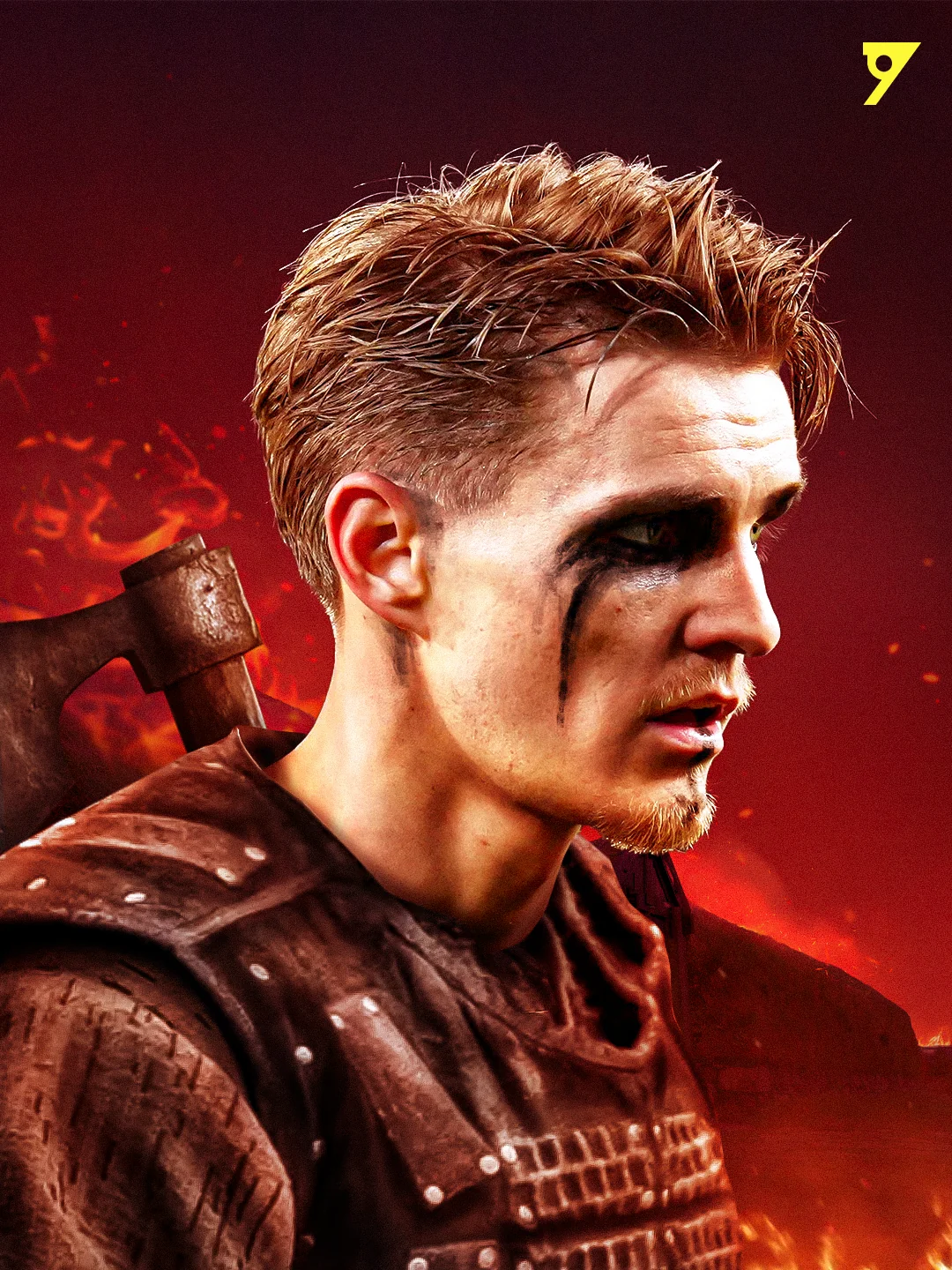 Martin Odegaard Viking Character Concept Art