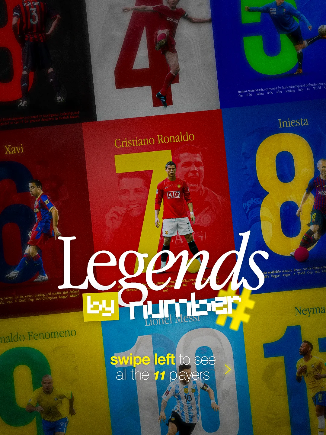 Football Legends by Number Series